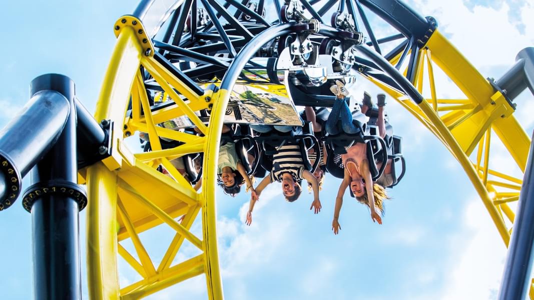 Feel the rush of adrenaline as you take on the incredible rides