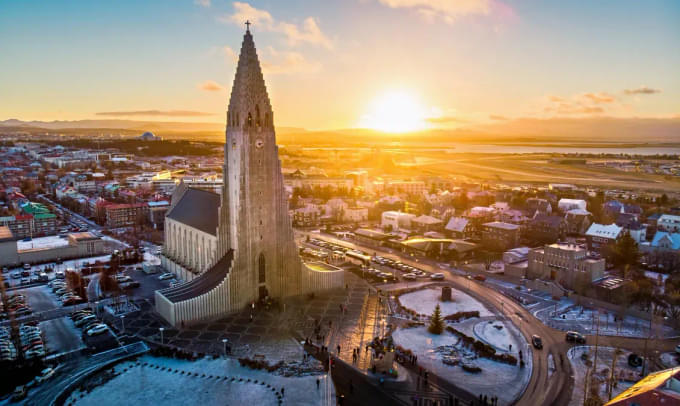 Hallgrimskirkja Church Reykjavik