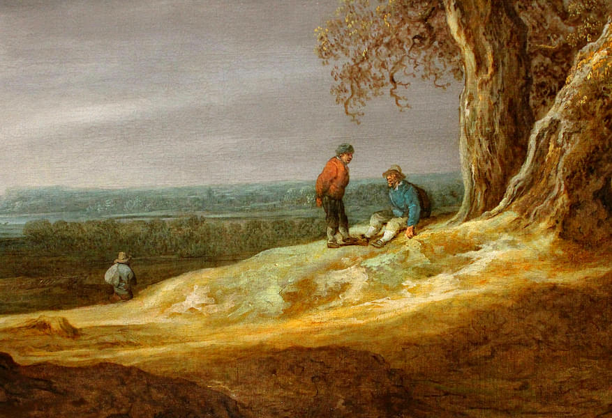 Rijksmuseum Paintings of Landscape With Two Oaks
