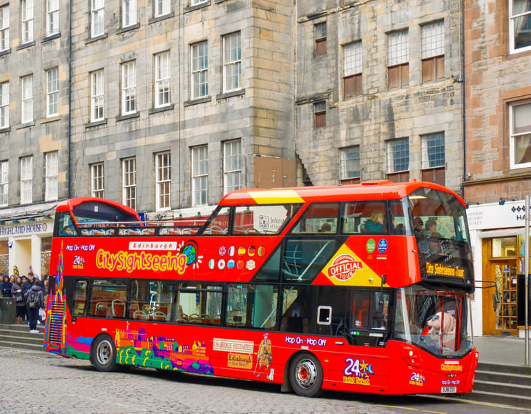 Edinburgh Hop On Hop Off Bus Tour Image
