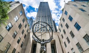 Visit to Rockefeller Center, New York