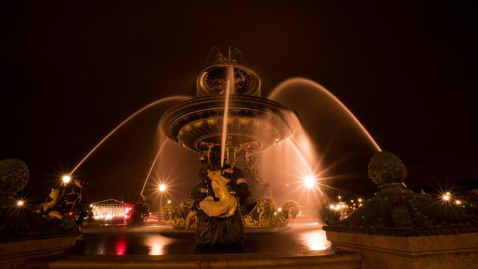 Fountain at Place De La Concorde