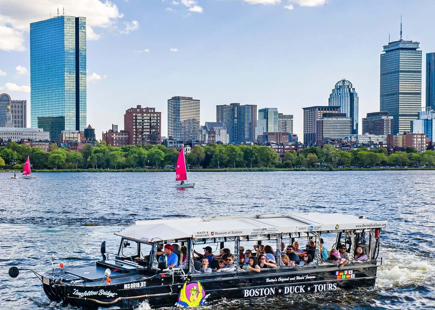 Boston Duck Boat Sightseeing City Tour