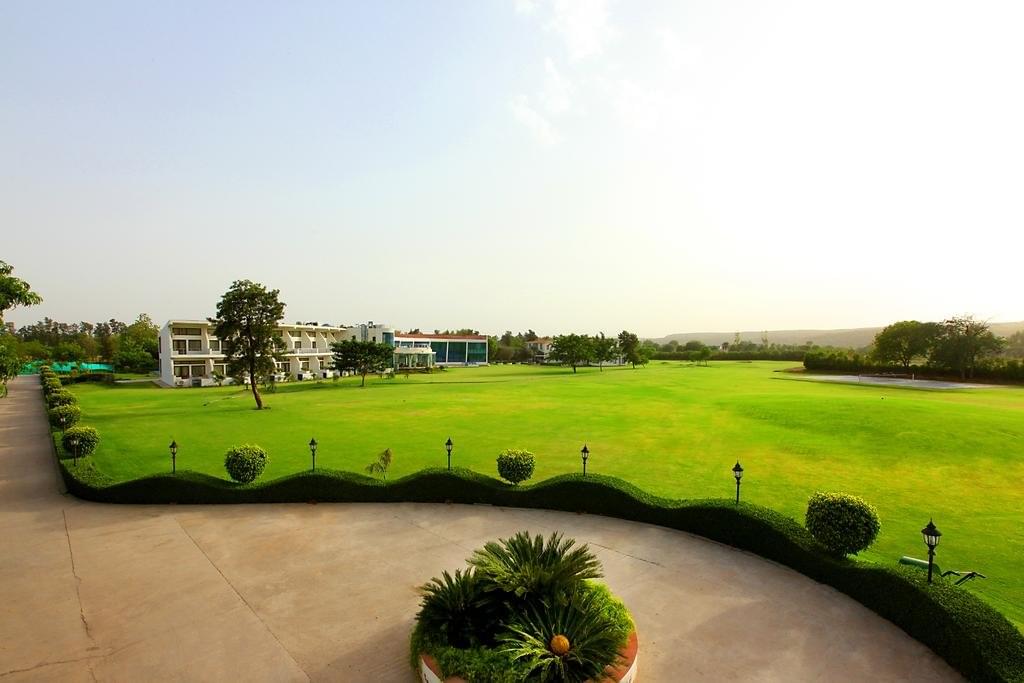 View of Awesome Resort from the lawn