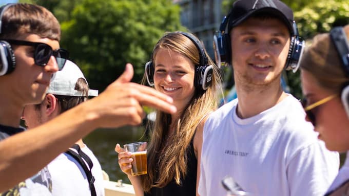 Party Booze Cruise in Amsterdam