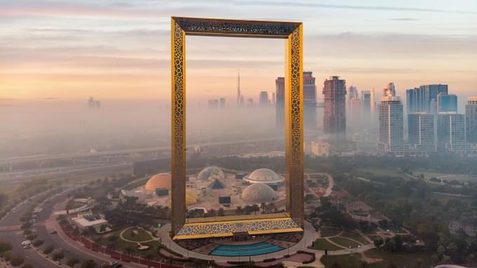 Dubai Frame Sweeping Panoramic Views