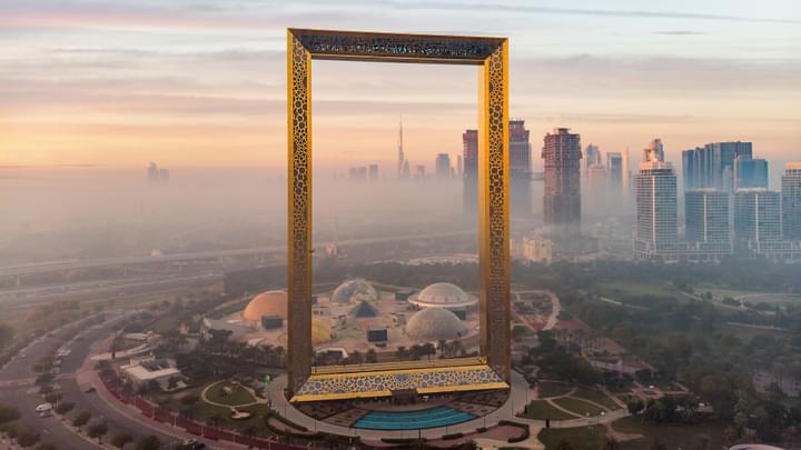 Dubai Frame Sweeping Panoramic Views