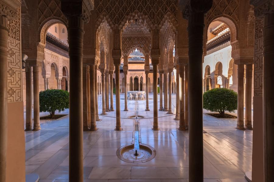Get amazed by the timeless beauty of  Alhambra palace