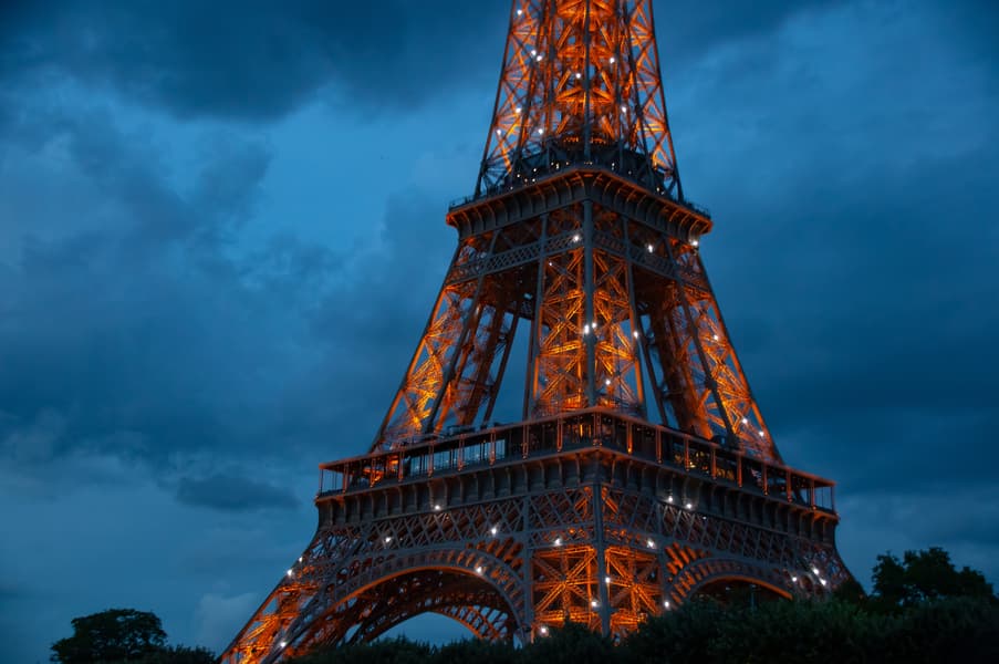 Eiffel Tower at Night Tickets Image