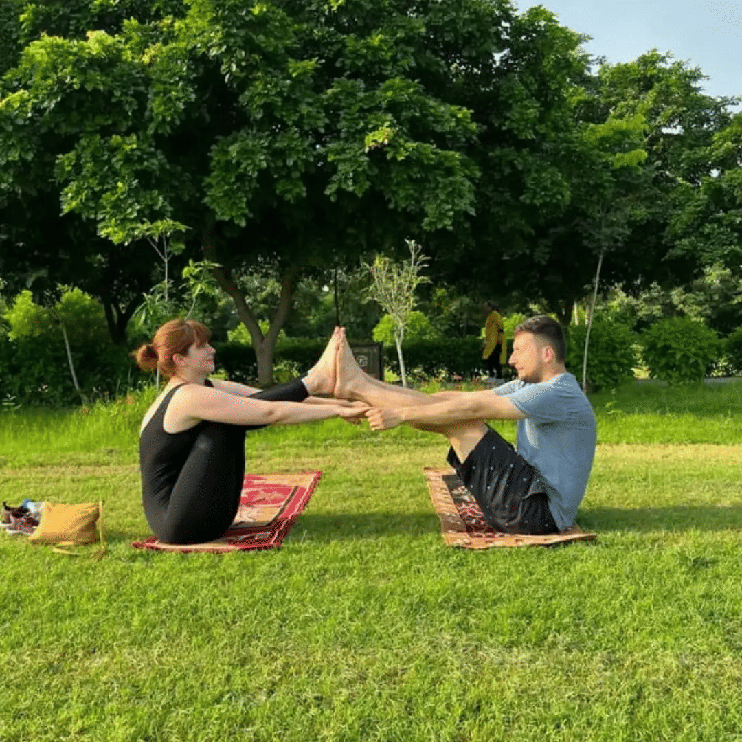 Take part in Yoga and exercise sessions