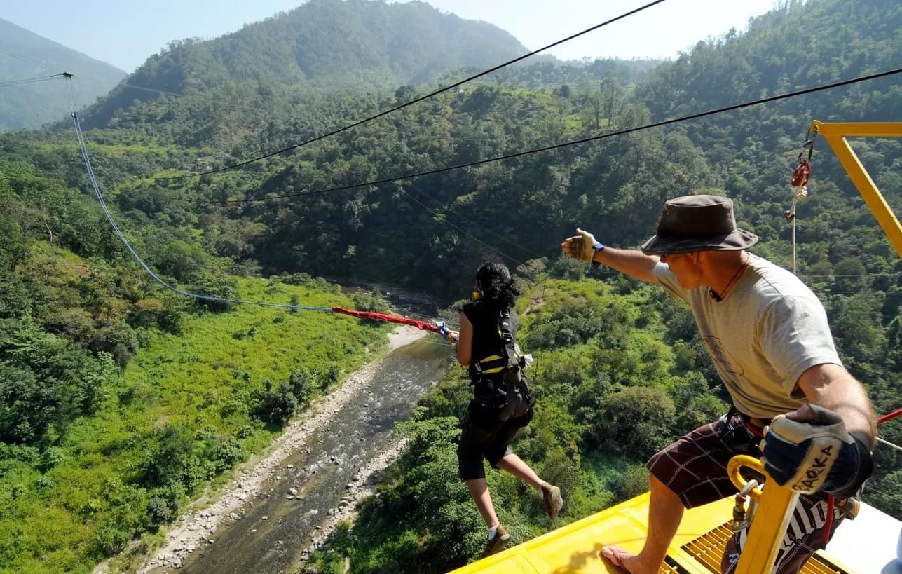 Giant Swing in Rishikesh