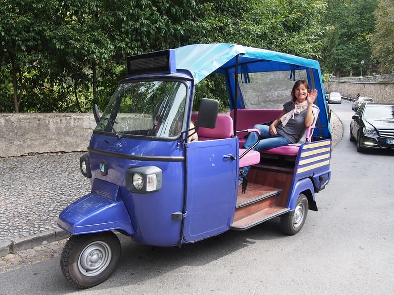 How to reach to Pena Palace By Tuk Tuk
