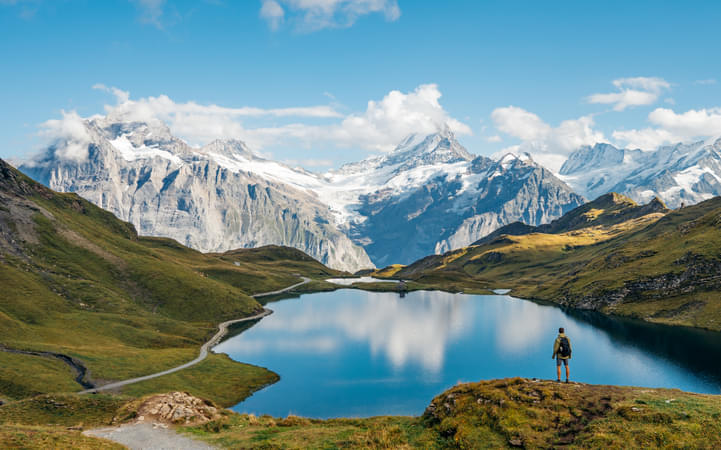 Lake Bachalpsee, Grindelwald, Switzerland