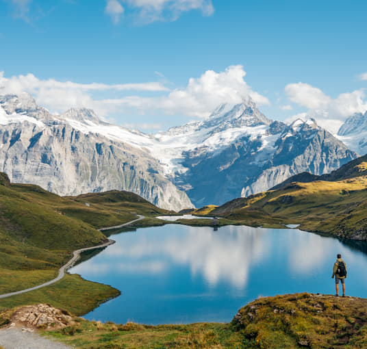 Lake Bachalpsee, Grindelwald, Switzerland