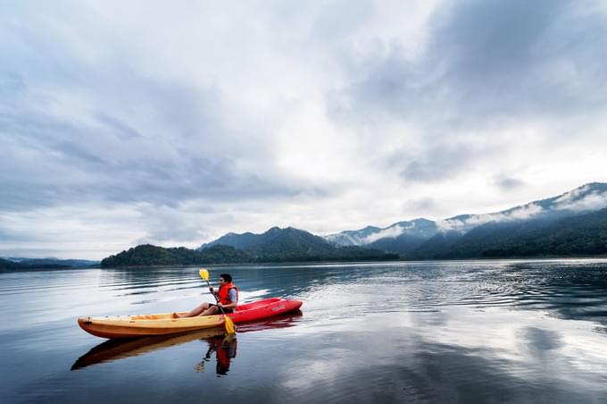 kayaking