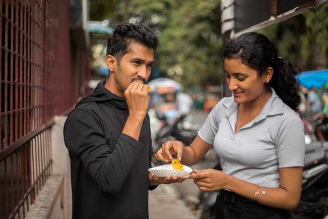Relish the perfect balance of crispiness and syrupy sweetness in every Jalebi bite