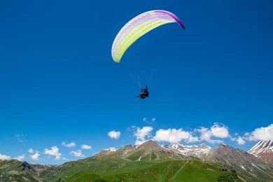 Try Paragliding & Parasailing Over the Reservoir