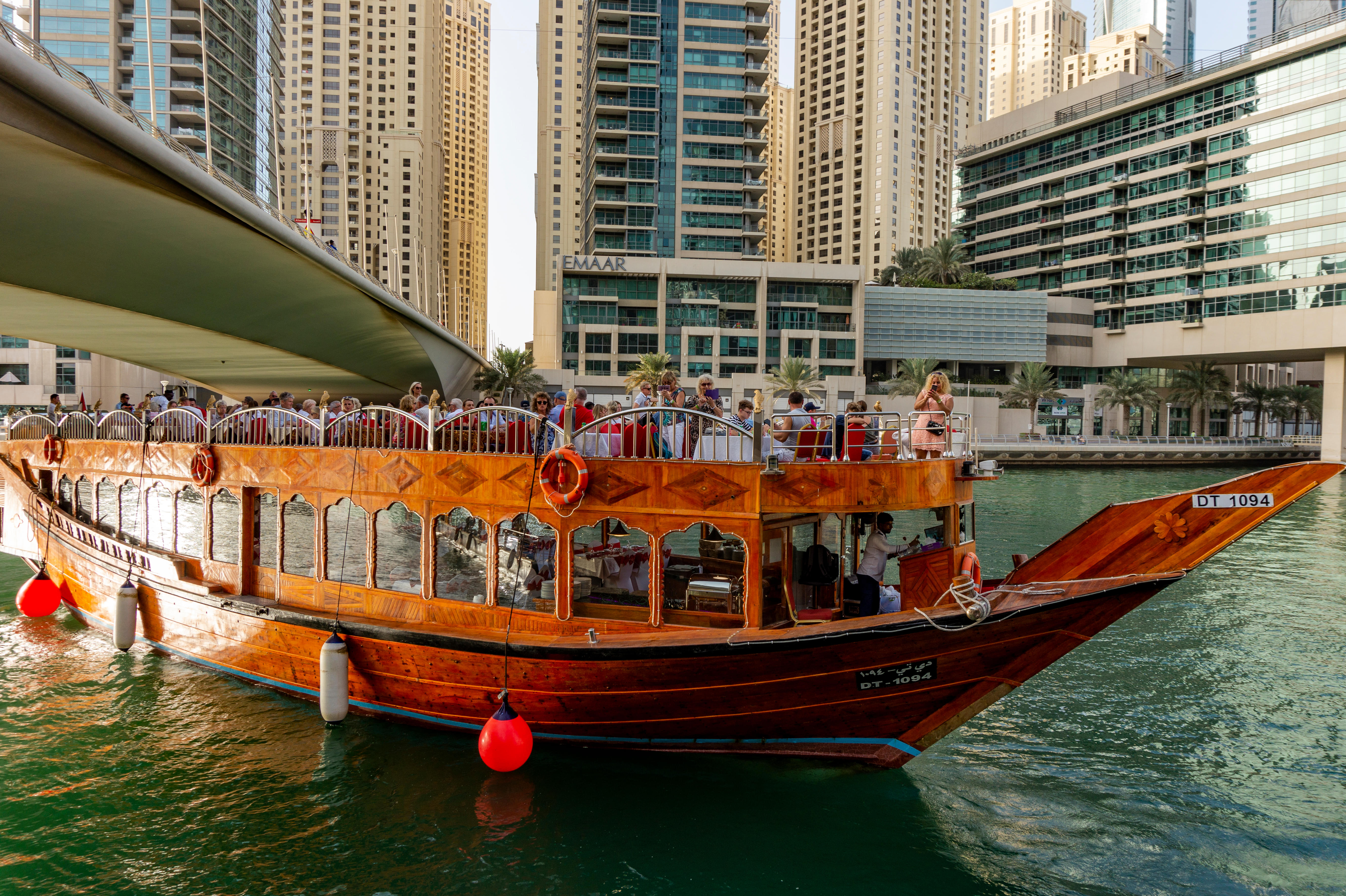Dhow Dinner Cruise in Waters of Dubai Creek