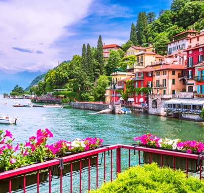 The stunning Lake Como