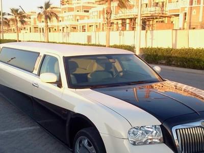 Get a chance to ride in the stunning Chrysler Limo