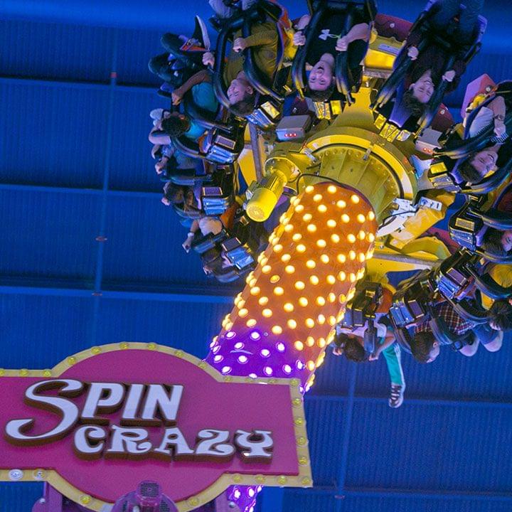 Spin Crazy Ride at Skytropolis Indoor Theme Park, Genting Highlands