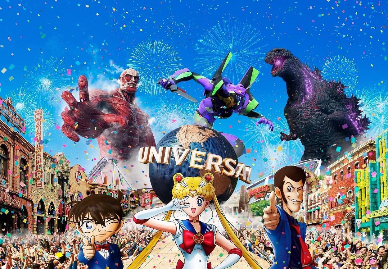 Visit the famous Universal Studios Japan