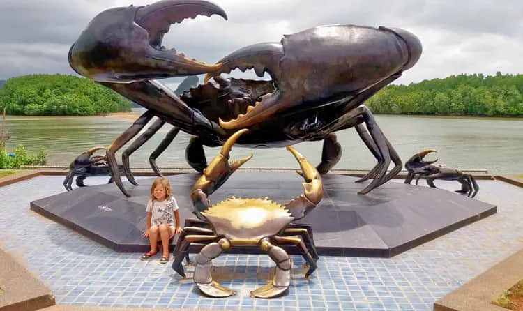 The Mud Crabs Sculpture, <em>Krabi</em>