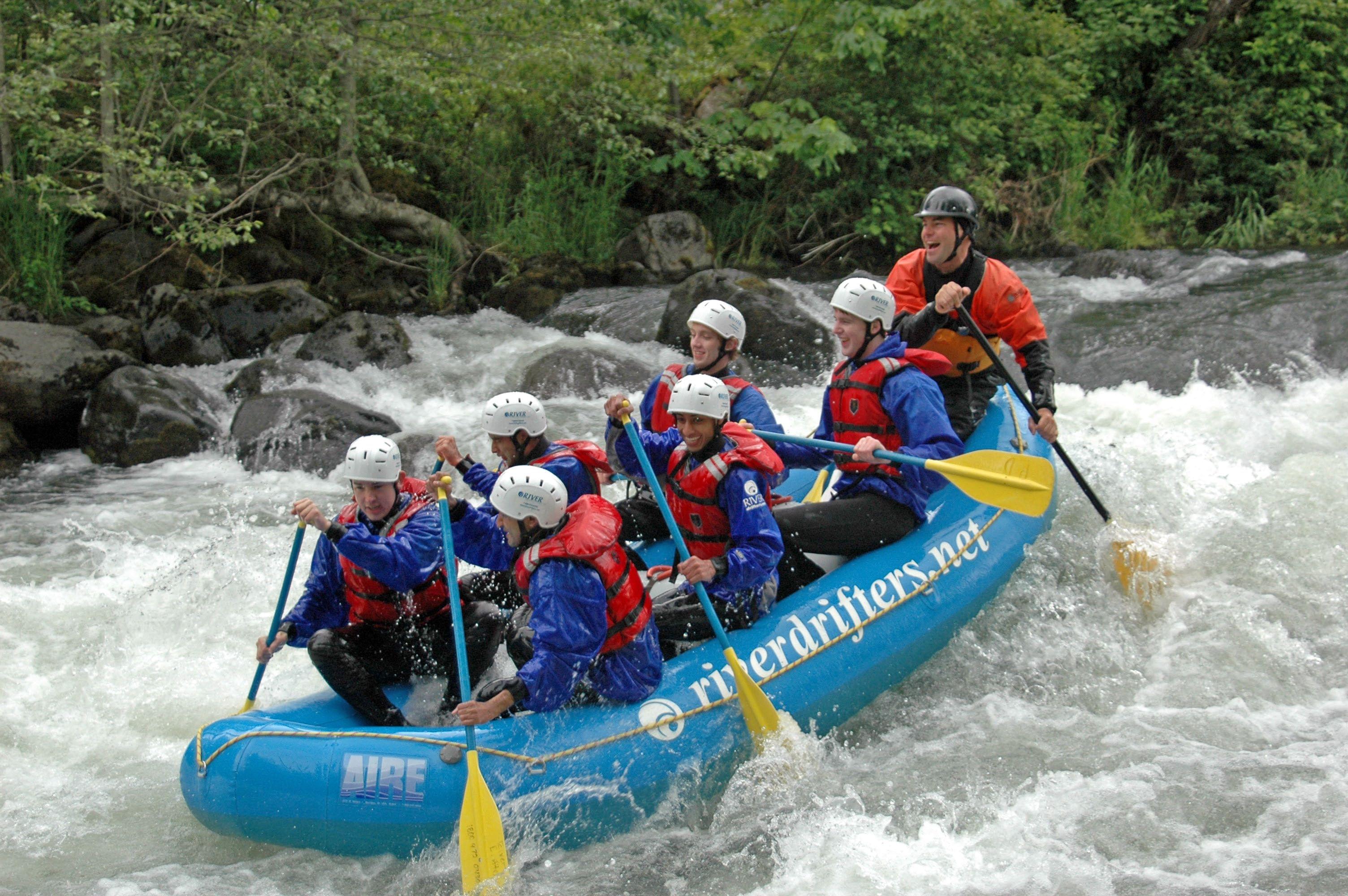 Rafting In the Hozu River