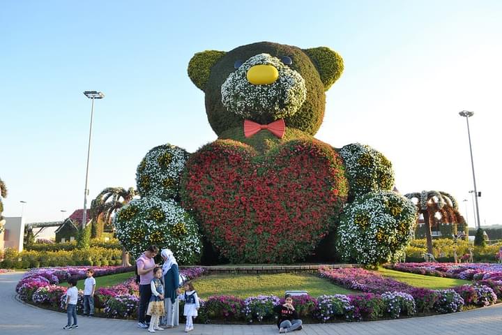 Dubai Miracle Garden Big Teddy Bear