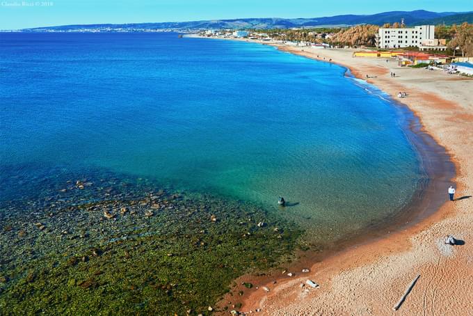 Santa Severa Beach, Rome