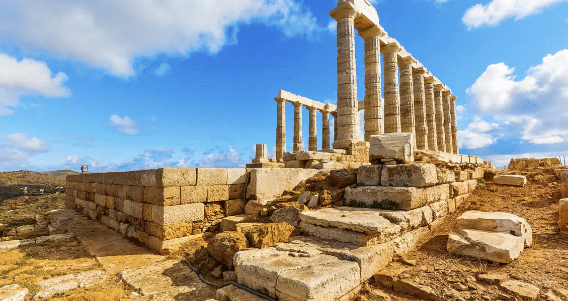 Highlights  for Book Hop-on Hop-off Bus With Temple of Poseidon Tour