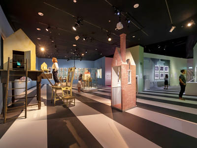 The exhibitions and galleries take you to a world of space and technology