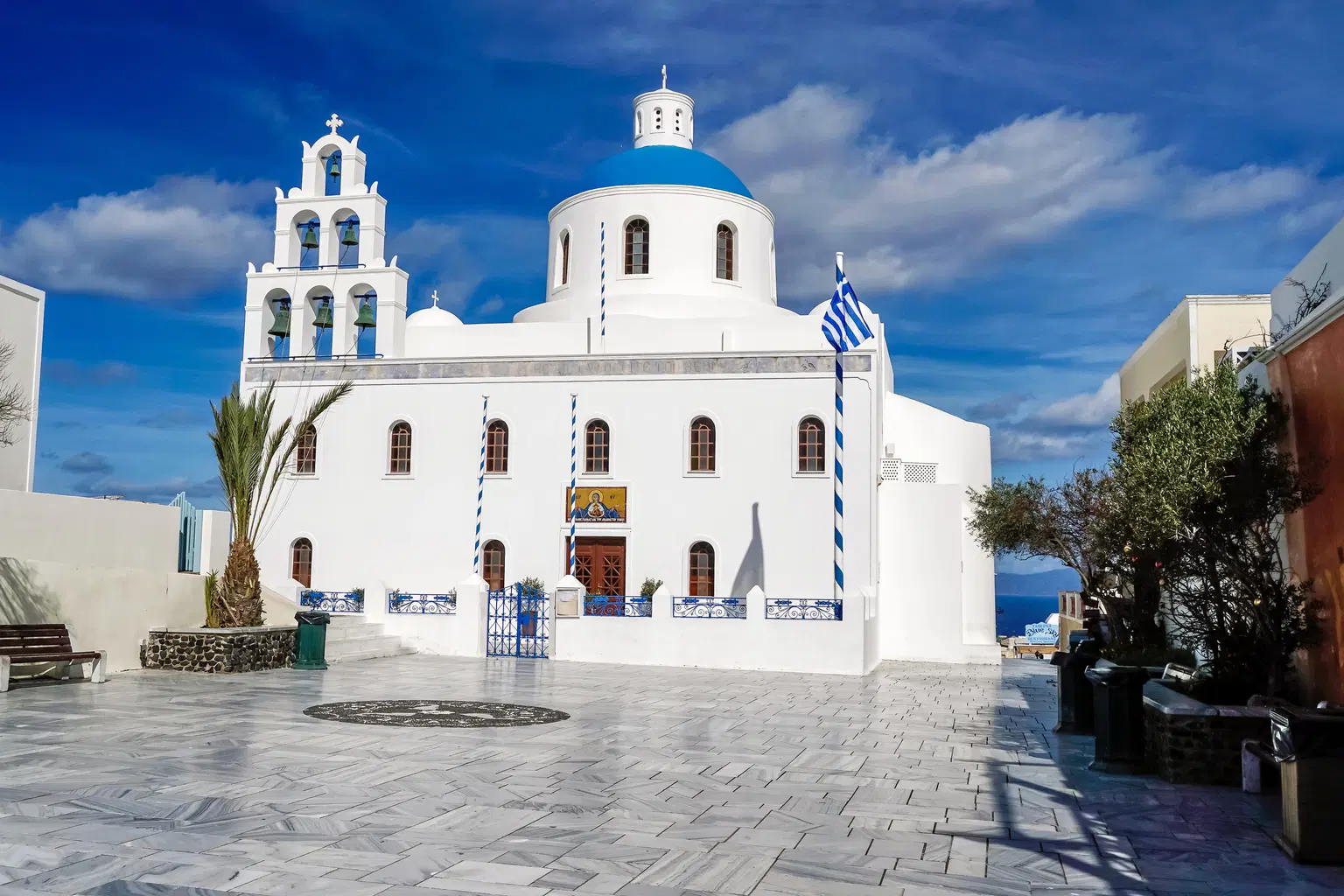 Panagia Platsani Church, <em>Santorini</em>
