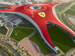 Experience the fastest ride on the planet at the Ferrari World!