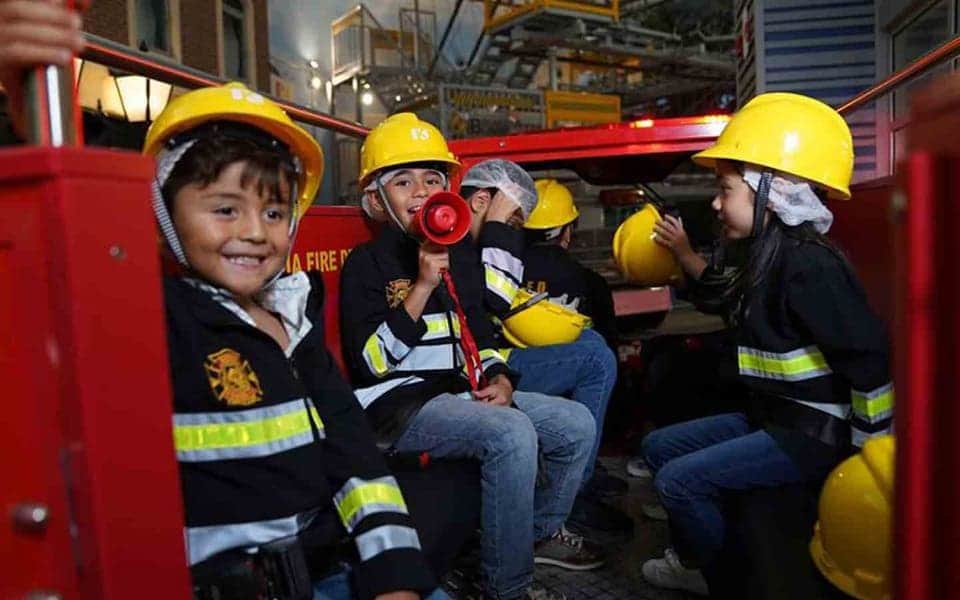 Work in the Fire station