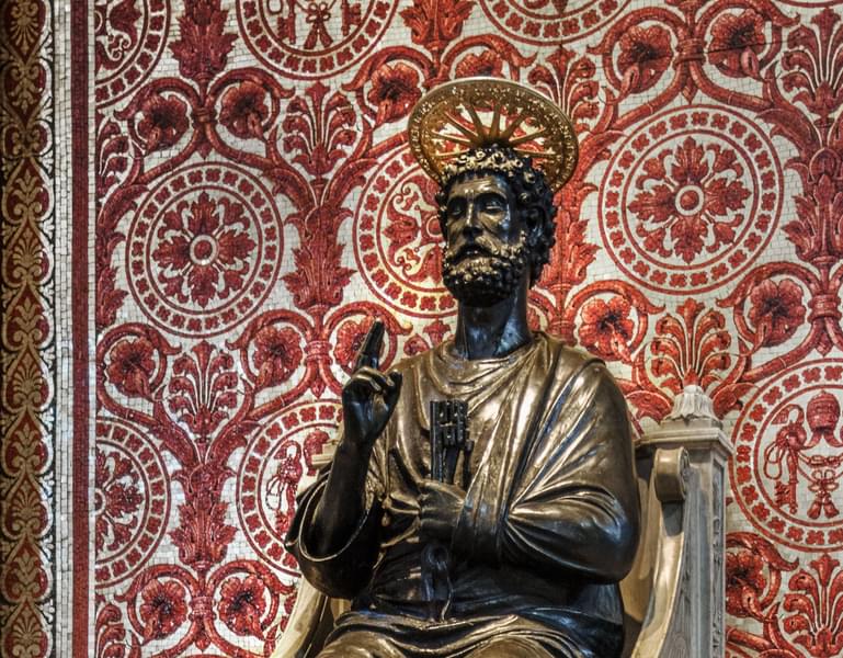 Bronze Statue of St. Peter