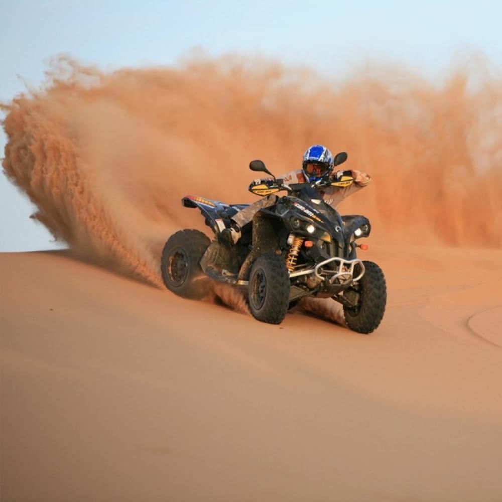 Drifting through the dunes