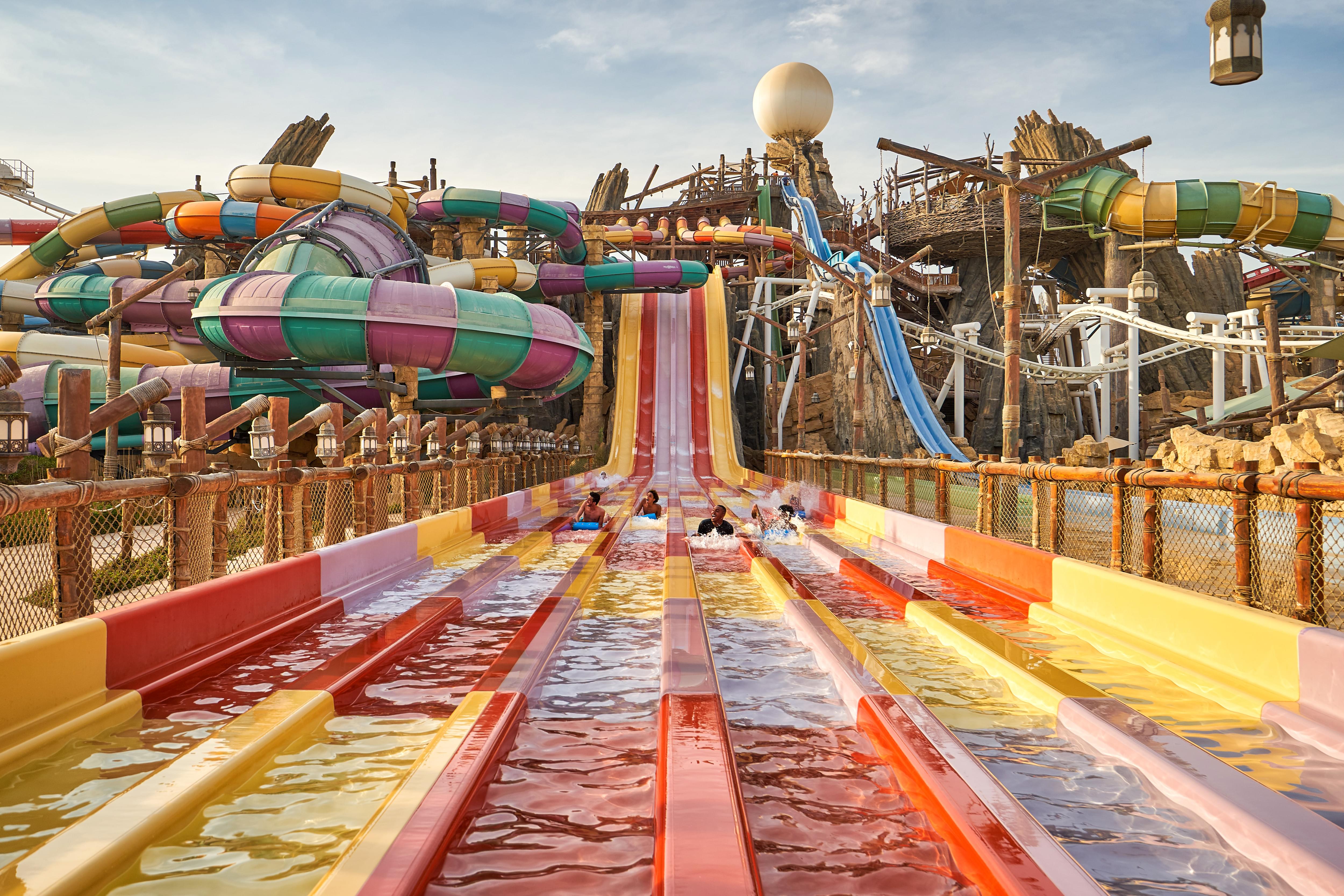 rides at Yas Waterworld