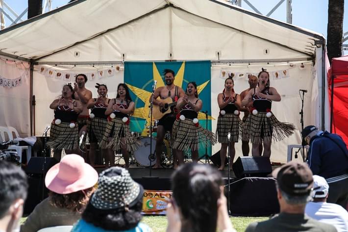 Check out local performances in the South Melbourne Market
