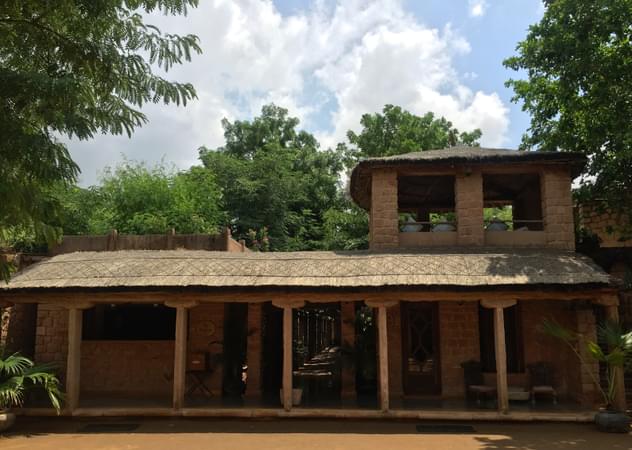 Exterior view of the resort