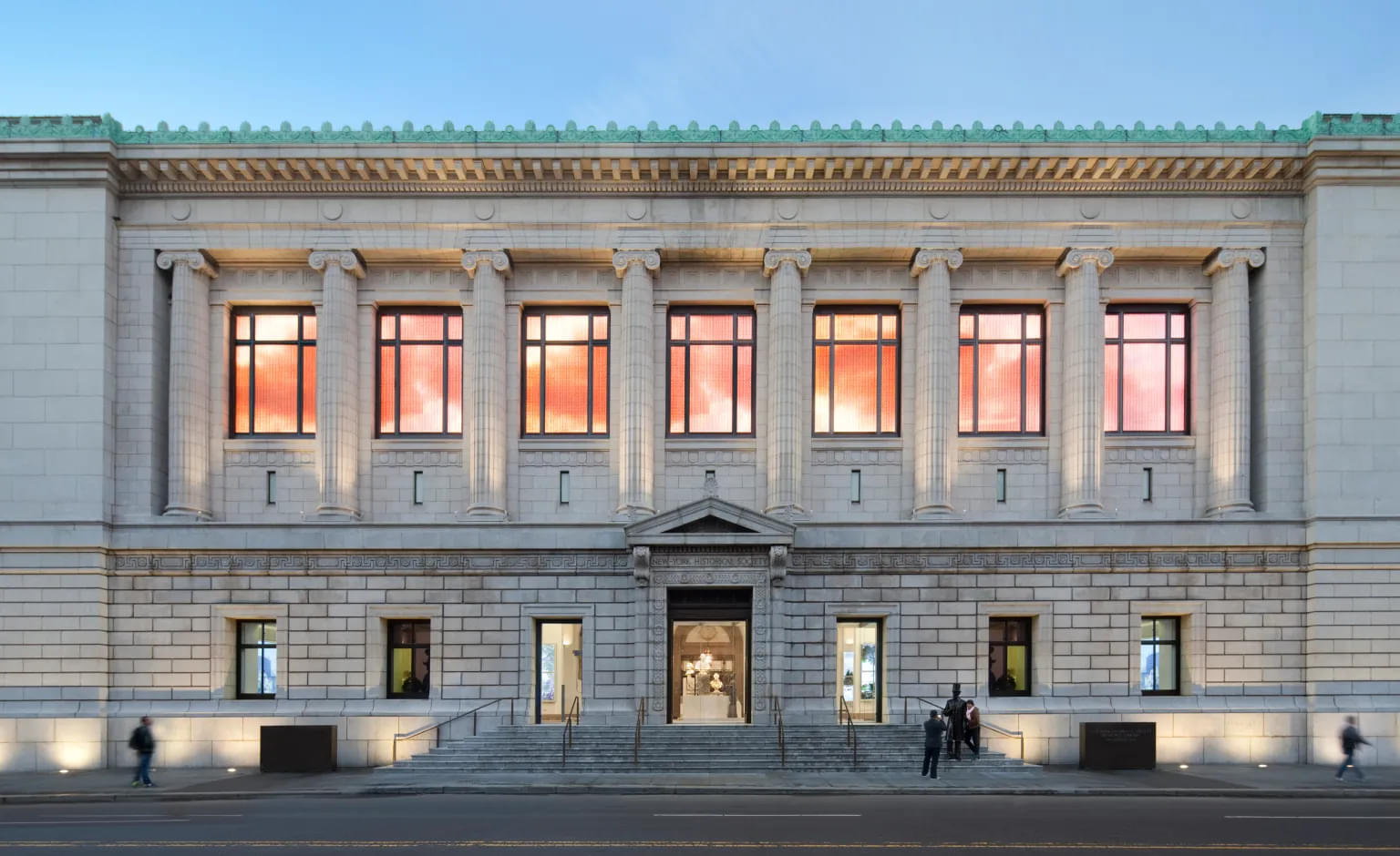 Outside View of the New York Historical Society