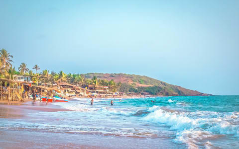 Anjuna Beach, Anjuna, North Goa, Goa, India. News Photo - Getty Images