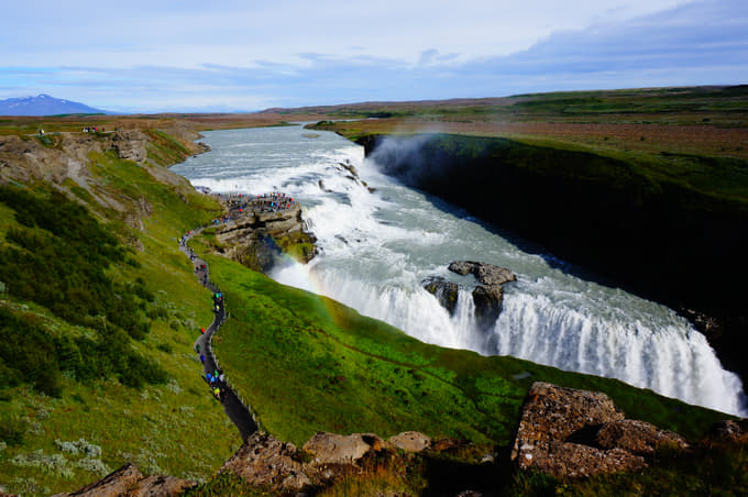 Gullfoss Waterfalls