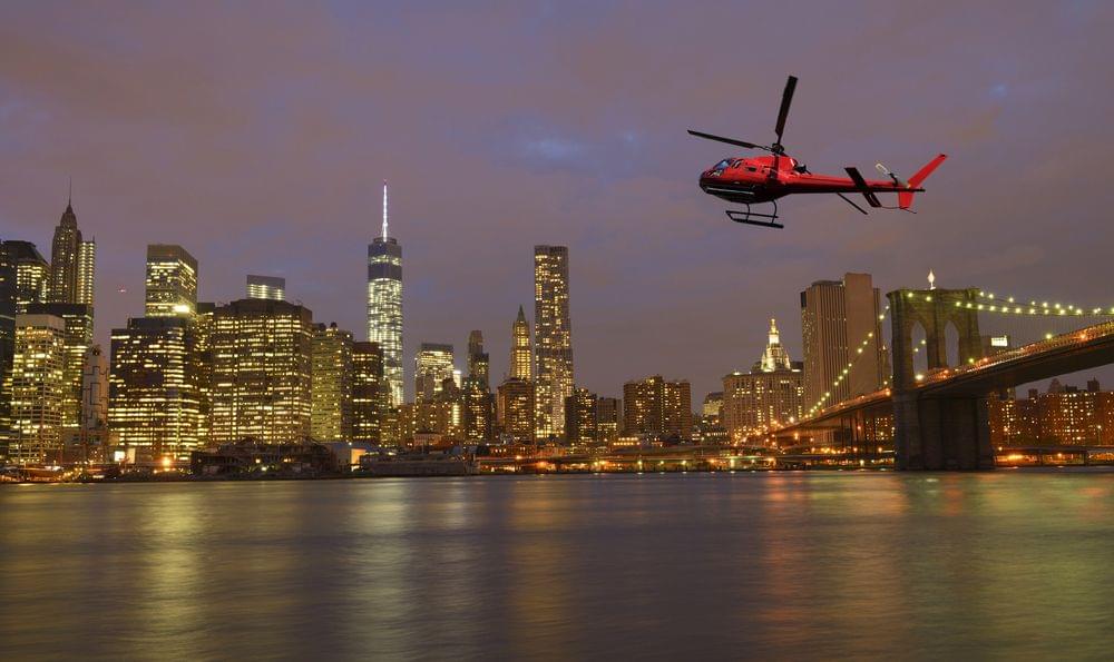 Itinerary for Night Helicopter Tour in NYC 