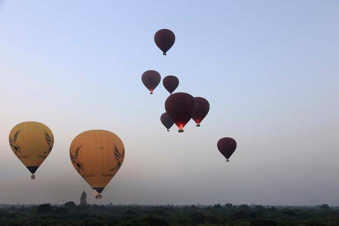 Hot Air Balloon in Loire Valley