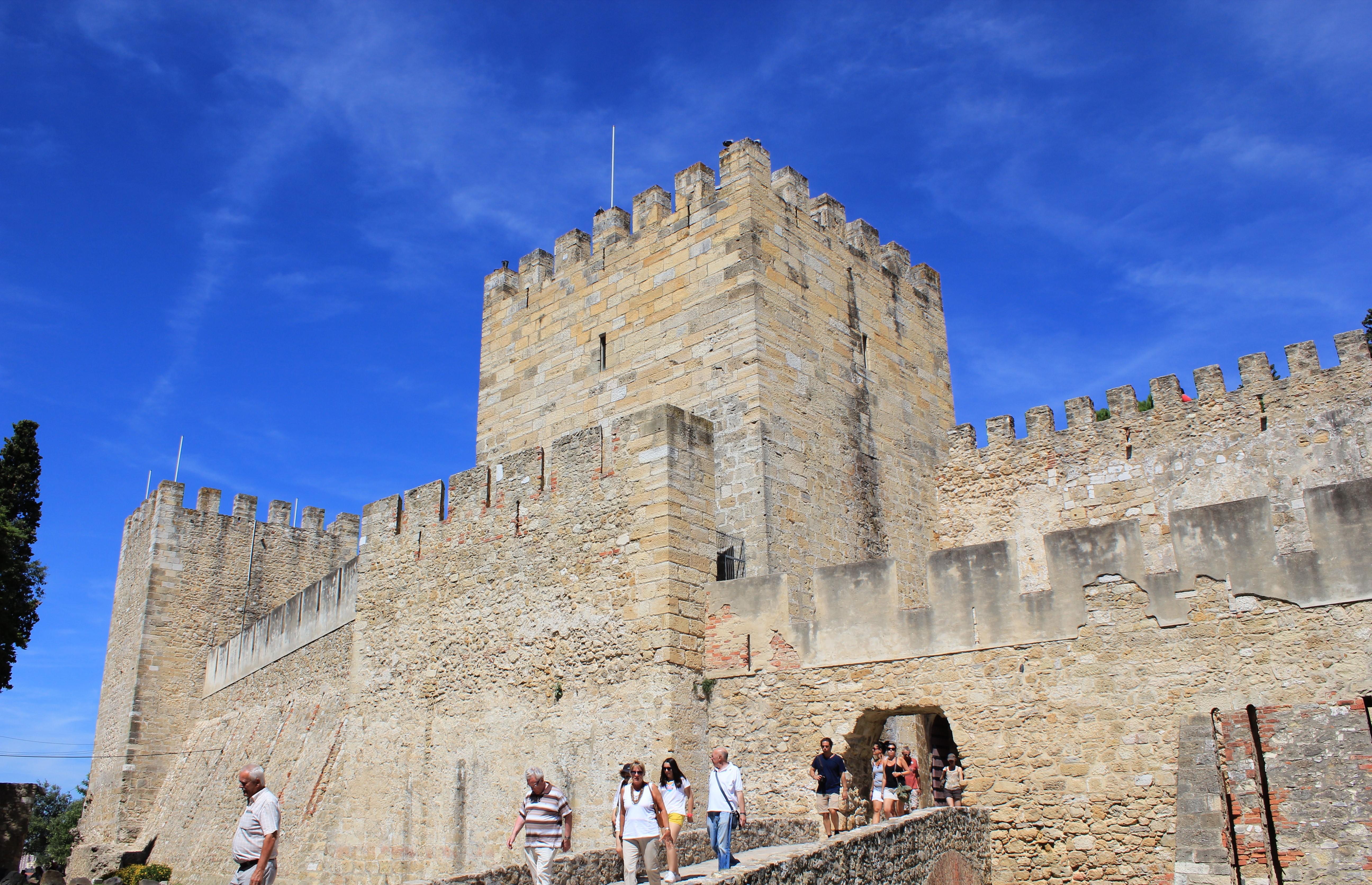 castle sao jorge lisboa  