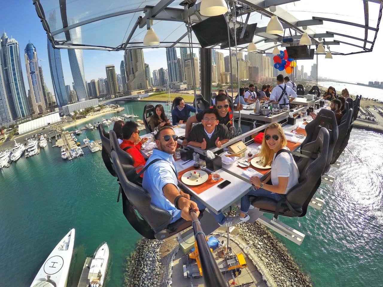 Have Awesome Dinner In The Sky