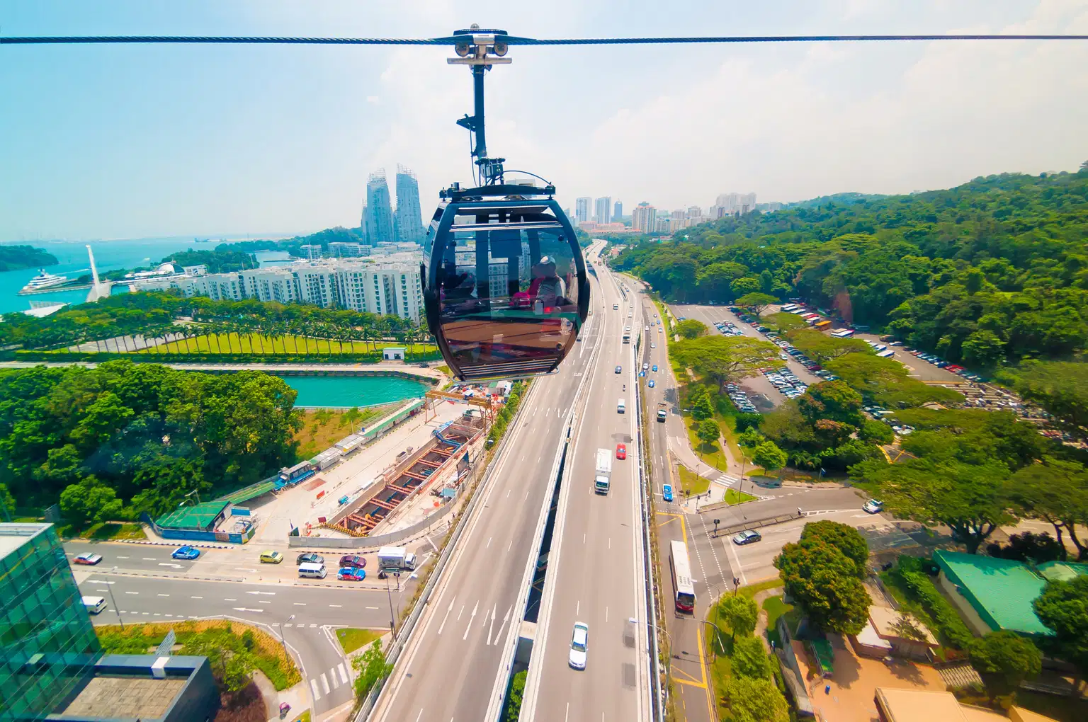 Combo Singapore Cable Car With Wings Of Time