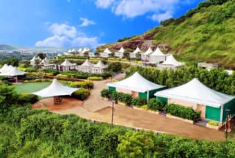  Stay in the Topaz glass tents