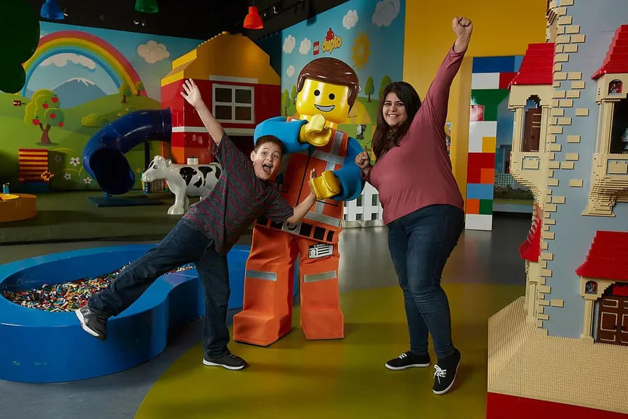 Visit an exciting children's kingdom, LEGOLAND Discovery Center